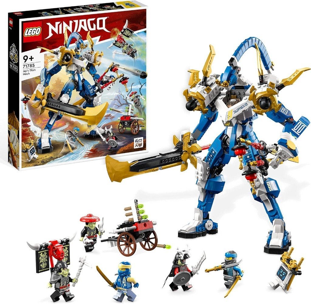 Neuf - Lego Ninjago - Le robot Titan de Jay (71785), Enlèvement ou Envoi, Complet, Lego, Ninjago