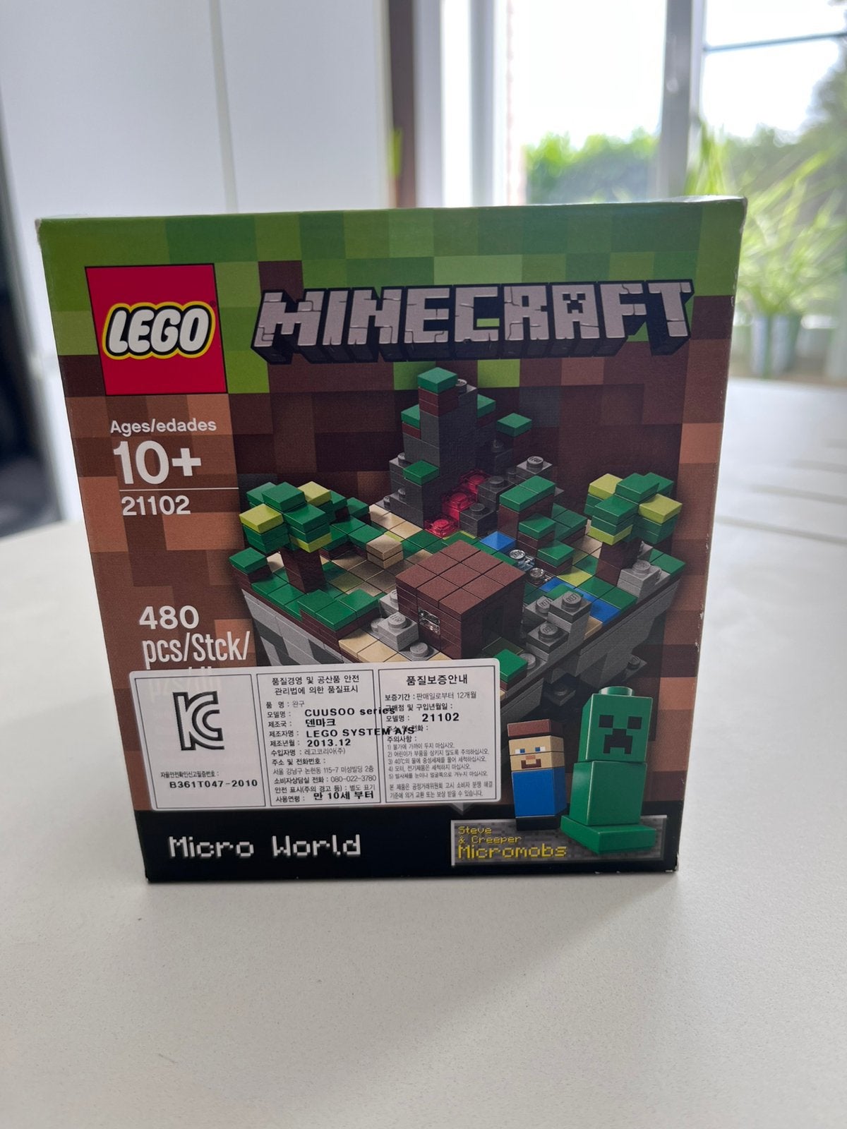 21102 Lego Cuusoo Minecraft Micro World -The Forrest, Ophalen, Minecraft, Nieuw, Complete set