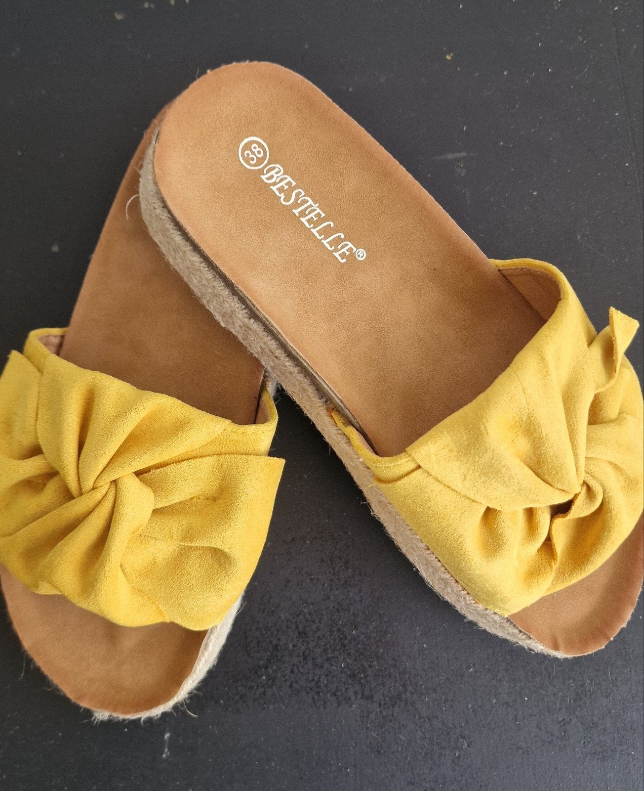 Mules / Sandales compensées jaune – Taille 38, Vêtements | Femmes, Chaussures, Neuf, Bestelle, Jaune, Enlèvement ou Envoi