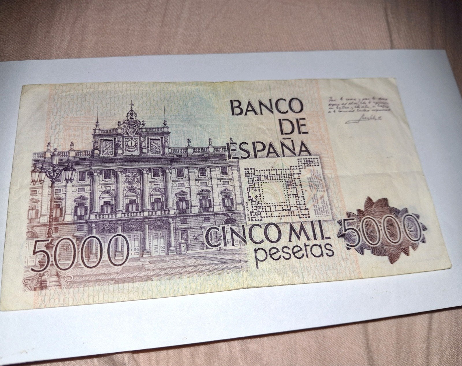 billet Ancien espana, Enlèvement ou Envoi