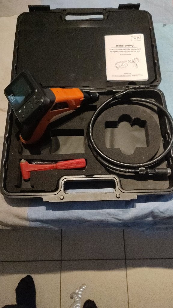 TREBS CC-125 camera-endoscoop+schermbehuizing, Ophalen, Zo goed als nieuw