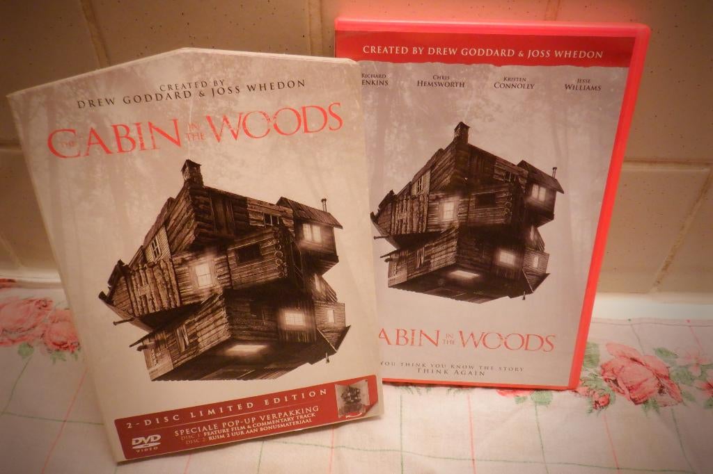 DVD v2-DISC Limited Edition The Cabin In The Woods., Vanaf 16 jaar, Ophalen of Verzenden, Zo goed als nieuw, Gore