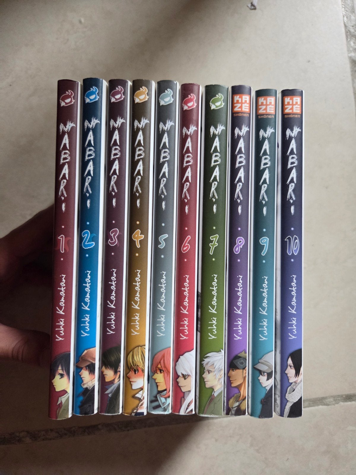Manga Nabari 10 tomes, Livres, BD | Comics, Enlèvement ou Envoi