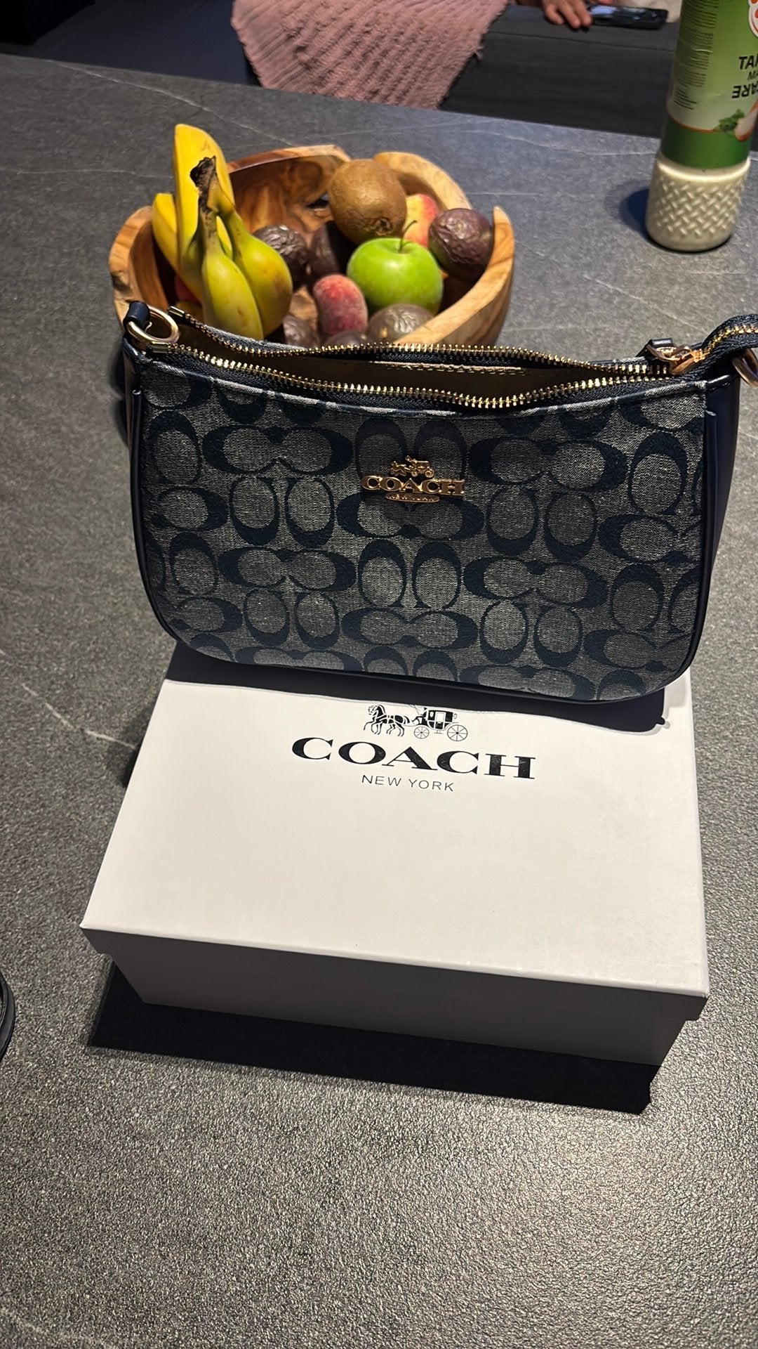 Coach handtas, Ophalen of Verzenden, Zo goed als nieuw, Zwart