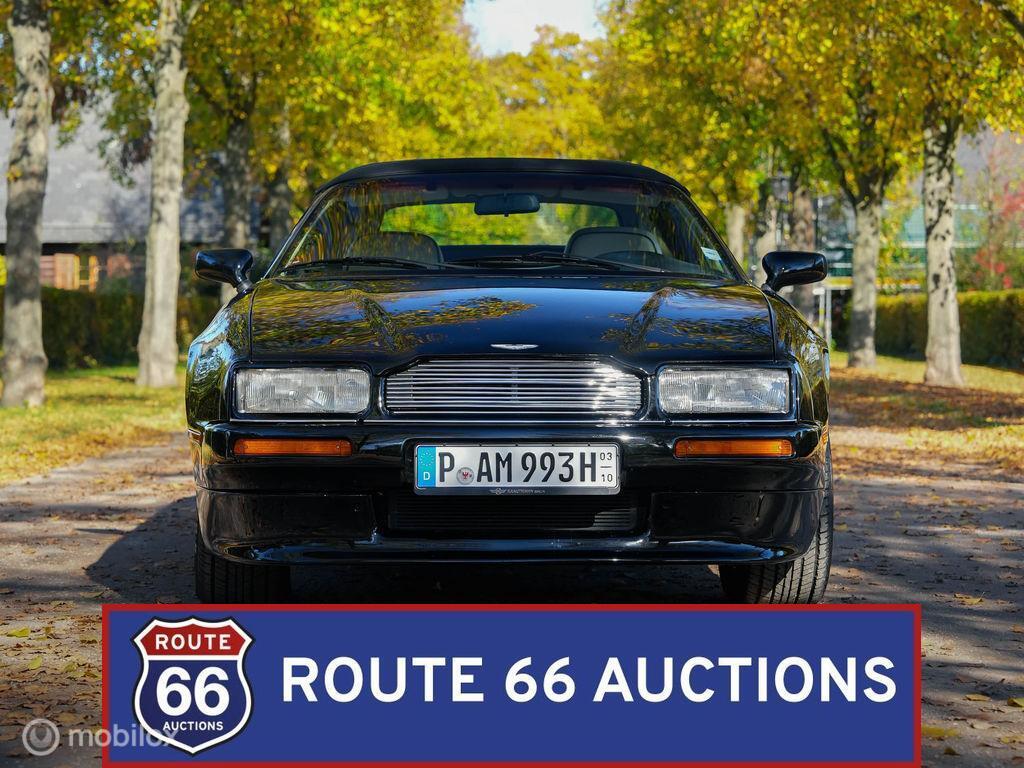 Aston Martin Virage Volante | 1993 | Route 66 Auctions, Auto's, Zwart, Bedrijf, Handgeschakeld, Overige carrosserie