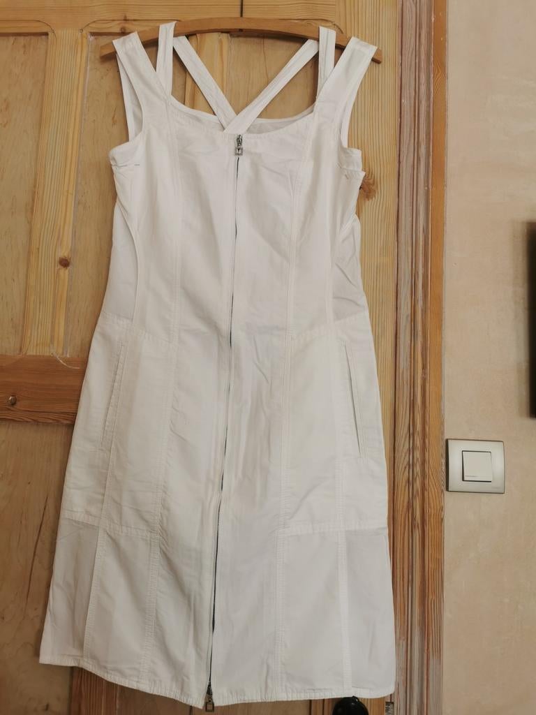 Heel mooi wit kleedje van Marccain, Kleding | Dames, Ophalen, Maat 36 (S), Wit