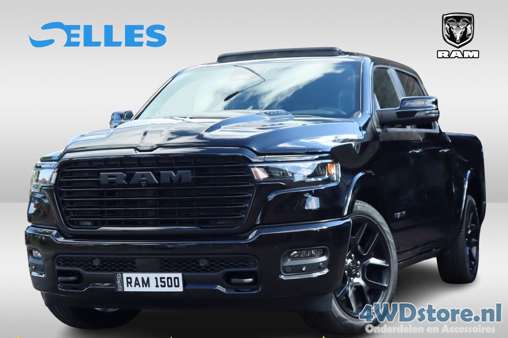 Dodge Ram 1500 2025 3.0L HURRICANE LARAMIE Night Premium | B, Capteur de stationnement, Achat, Carnet d'entretien, Automatique