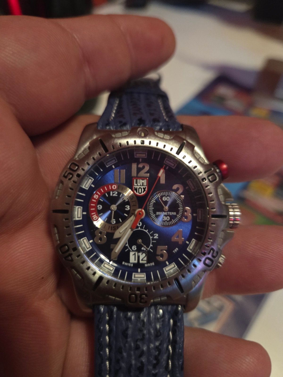 Luminox Navy SEAL Dive Chronograph Series 8150/8350 horloge, Ophalen of Verzenden