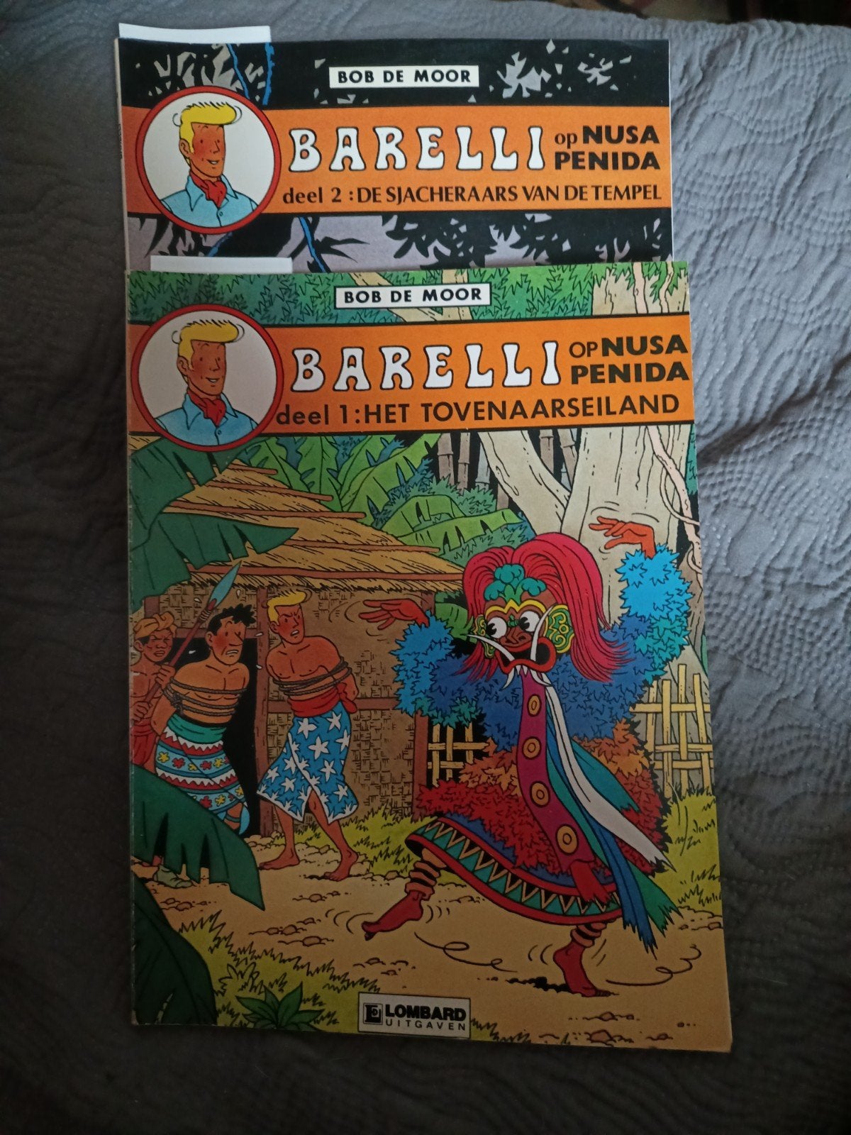Barelli op Nusa Penida deel 1&2 eerste editie, Livres, Plusieurs BD, Enlèvement ou Envoi, Bob De Moor, Comme neuf