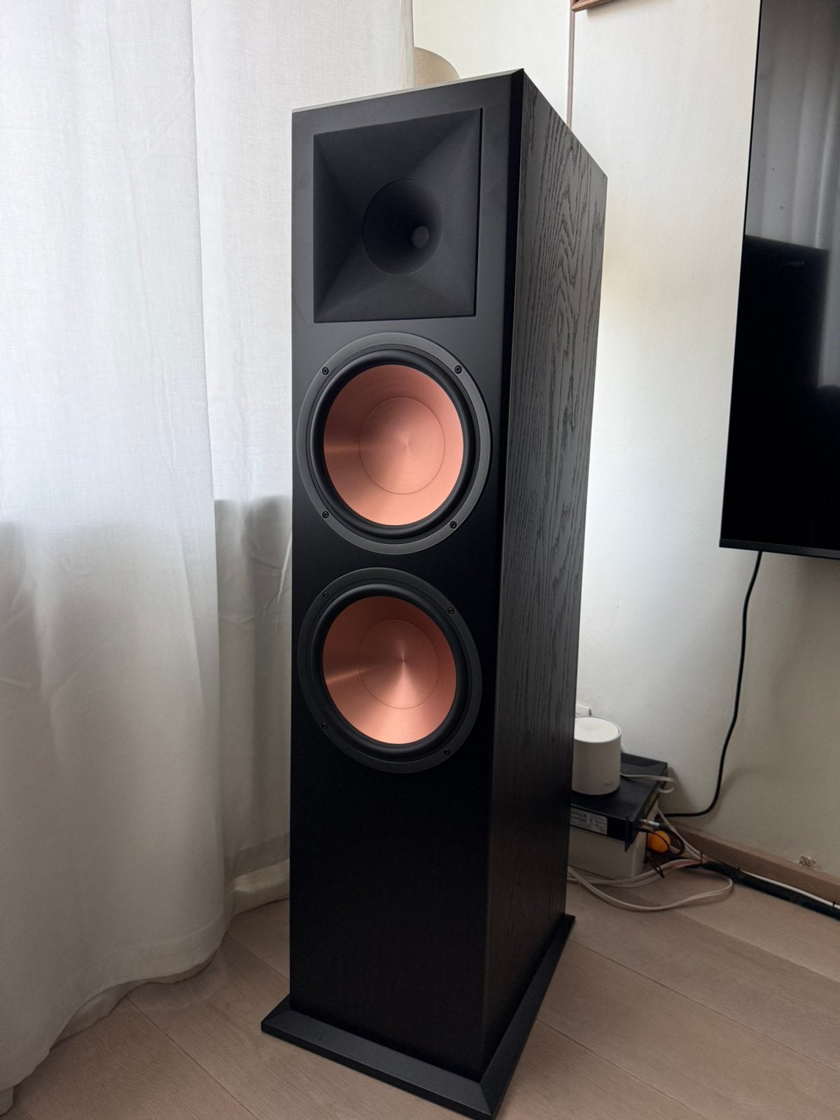 Paire de Klipsch RF-7 III - comme neuve, Autres marques, Compatible son surround/home cinéma, Comme neuf, Enlèvement