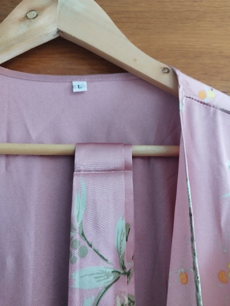 Robe de nuit avec peignoir, Kleding | Dames, Pyjama's, Ophalen, Nieuw, Maat 42/44 (L)