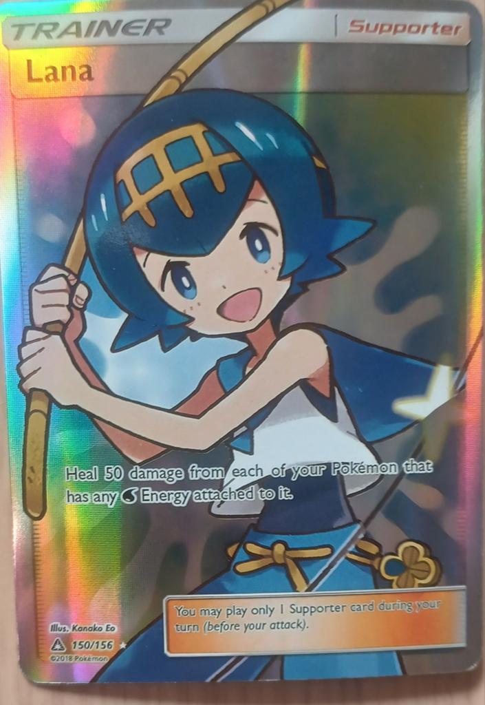 Pokemonkaart Sun&Moon UltraPrism HOLO., Verzamelen, Speelkaarten, Jokers en Kwartetten, Zo goed als nieuw, Speelkaart(en), Ophalen