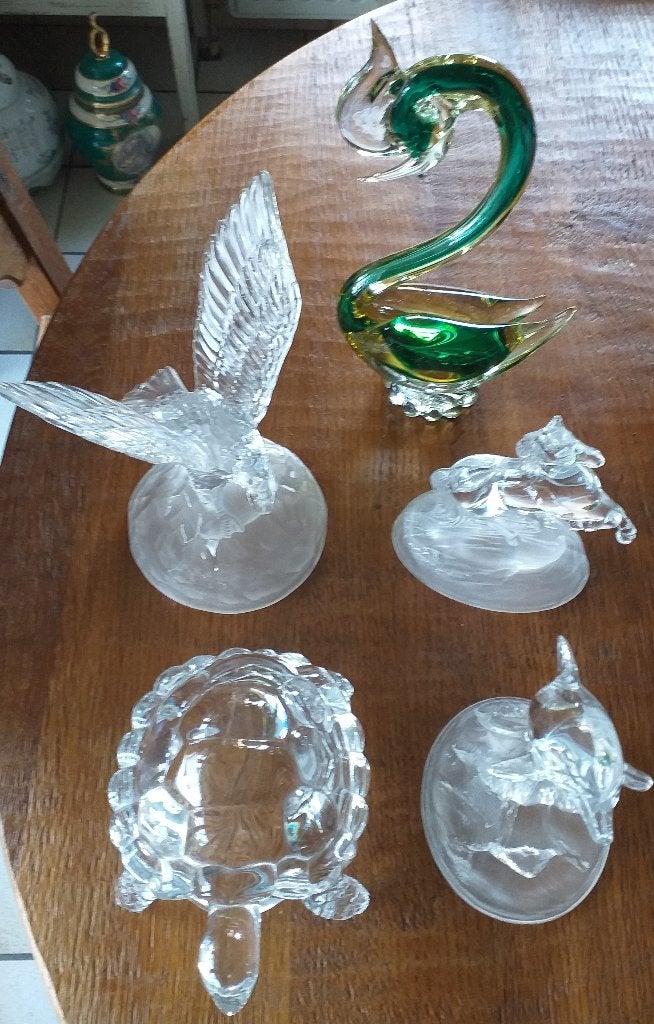 glazen beeldjes, Ophalen of Verzenden