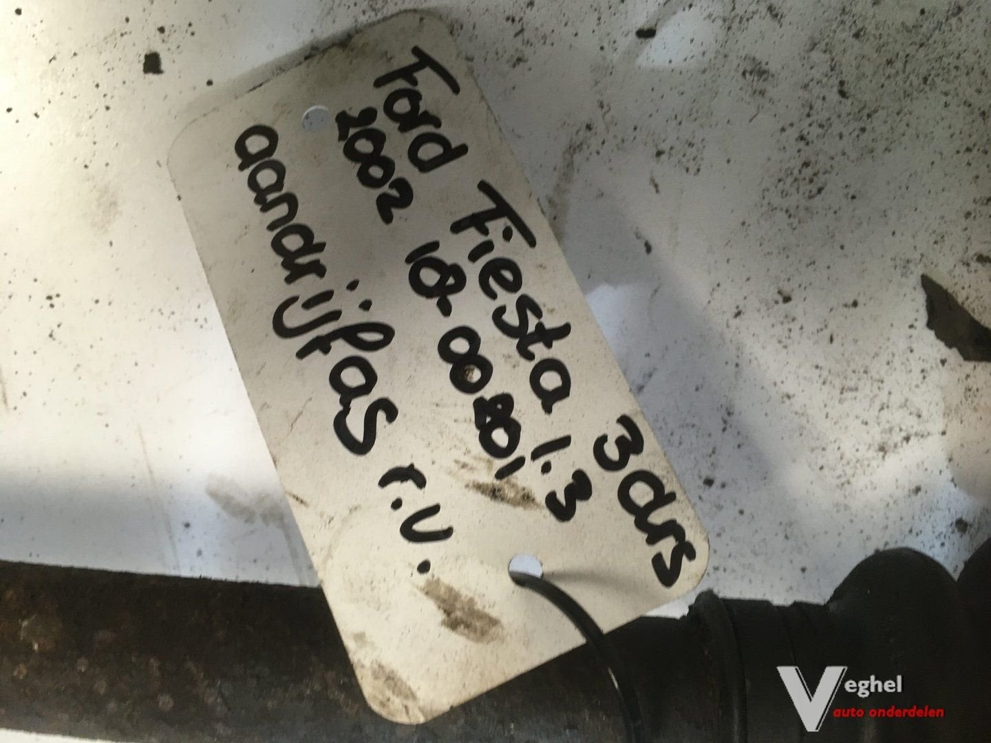 Ford Fiesta 1.3 3drs 2002 Aandrijfas rechtsvoor, Gebruikt, -, -, Ophalen of Verzenden
