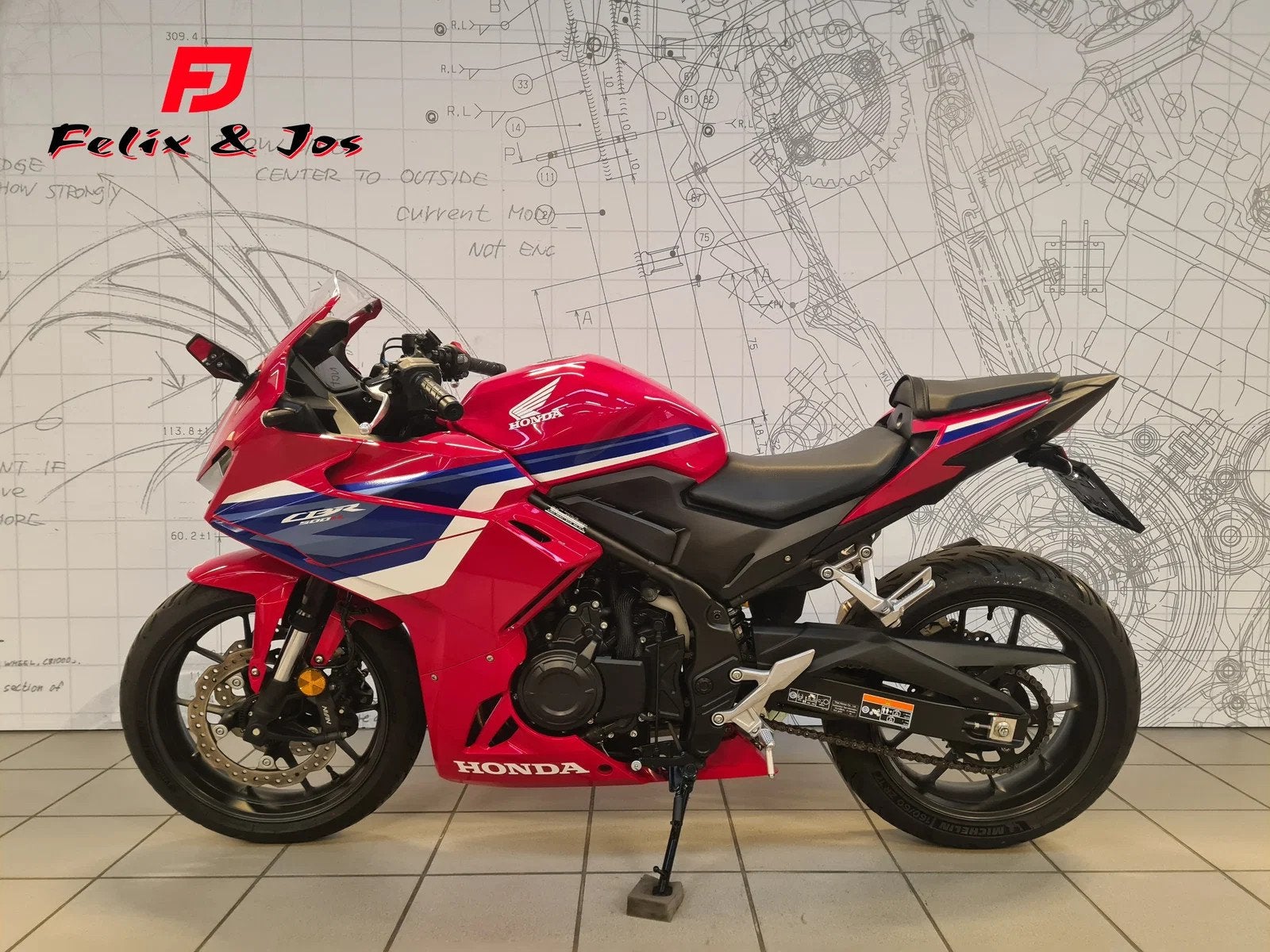 Honda CBR500R (bj 2025), Super Sport, Handgeschakeld, Gebruikt, Bedrijf