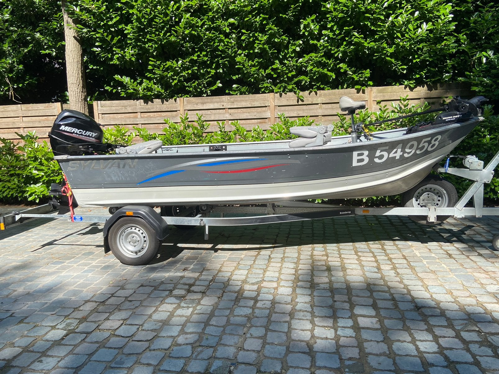 Complete Sylvan Alaskan DLX 15 ft, Ophalen, Gebruikt, 2 m, 30 tot 50 pk