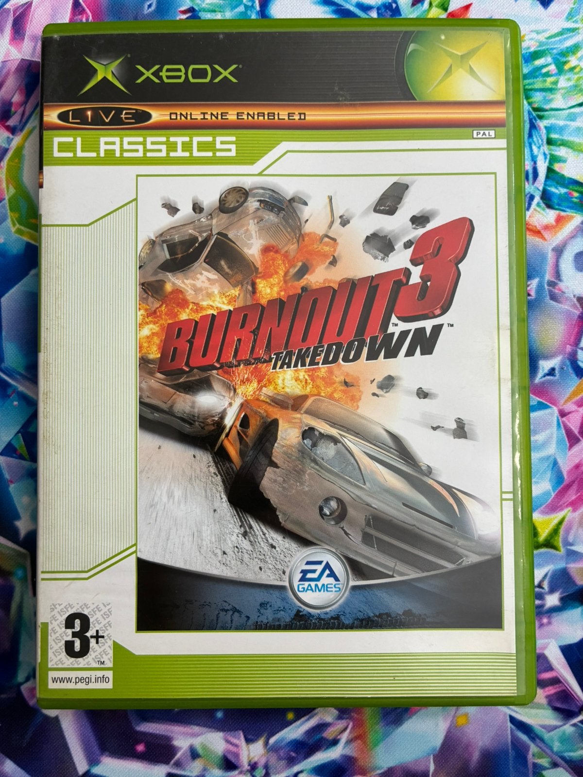 Burnout 3 Takedown - Xbox Klassieker og, Games en Spelcomputers, Games | Xbox Original, Ophalen of Verzenden, Zo goed als nieuw