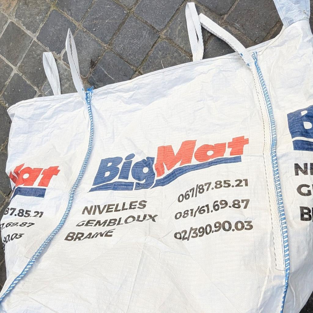 3 big bag 1m3 état neuf, Enlèvement
