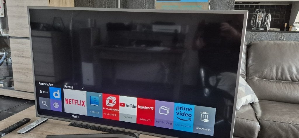 Samsung smart TV 50" UE50JU6800W in perfecte staat, Audio, Tv en Foto, Ophalen, Gebruikt, 50 Hz, LCD