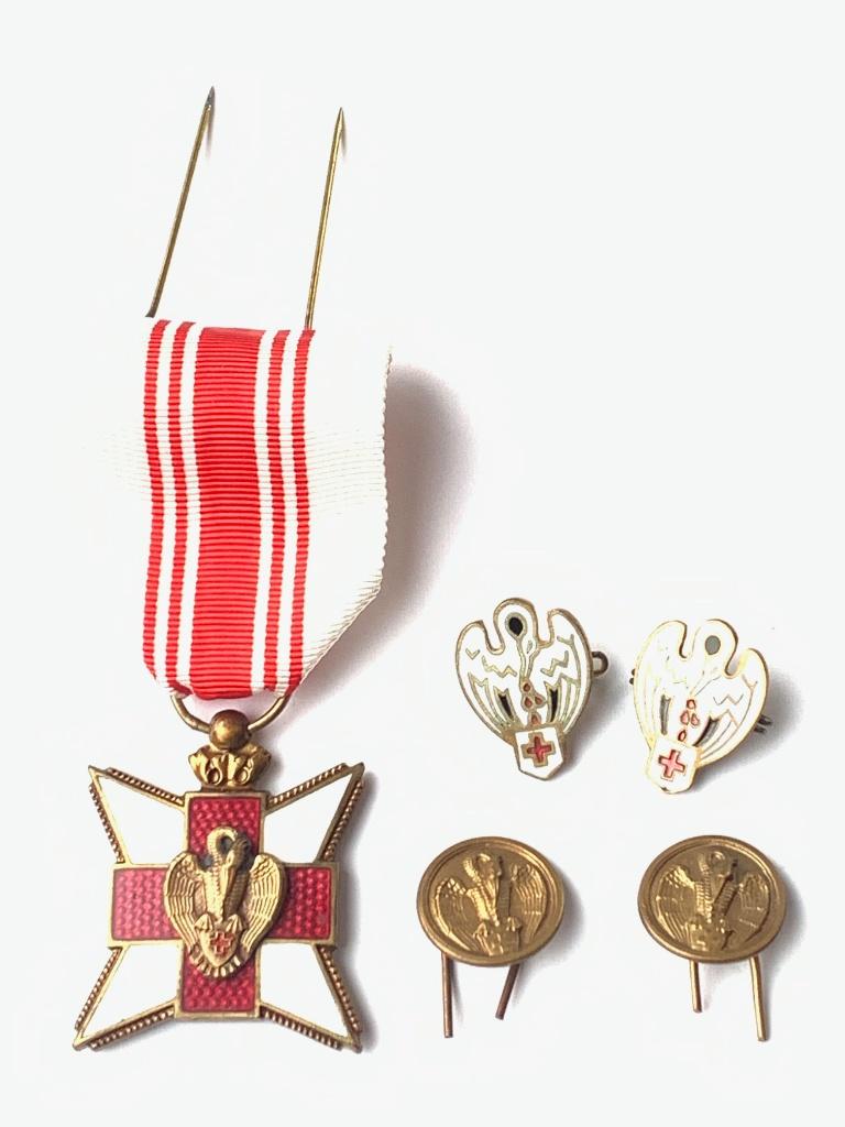 Medaille en pins Rode Kruis bloedgevers, Ophalen of Verzenden, Overige materialen