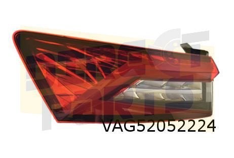 Skoda Kodiaq (3/17-6/21) Achterlicht Rechts buiten (versie h, -, Verzenden, -, Nieuw