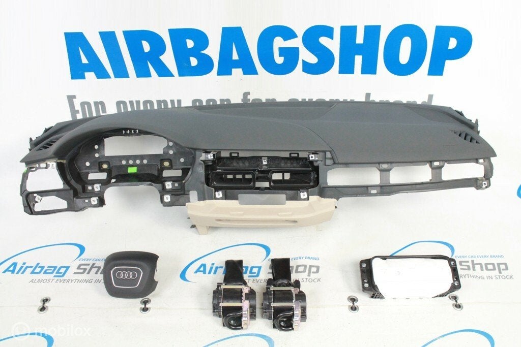 Airbag kit Tableau de bord gris/beige Audi A5, Gebruikt, Ophalen of Verzenden