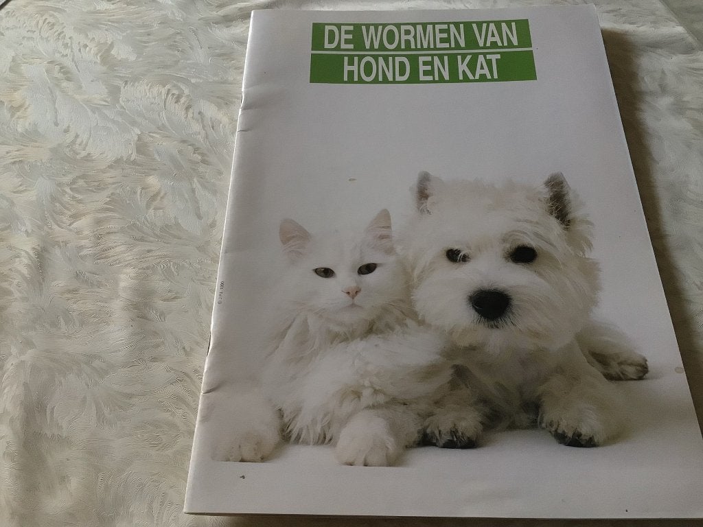 Livre sur les vers des chiens et des chats | Janssen Pharma, Livres, Animaux & Animaux domestiques, Enlèvement ou Envoi, Utilisé