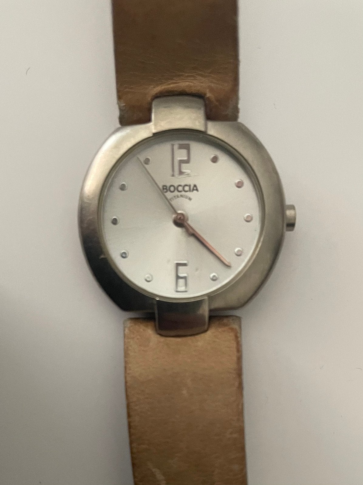 Montre Boccia Titanium 3109-01 Femme - Titane - Vintage, Bijoux, Sacs & Beauté, Montre-bracelet, Autres marques, Autres matériaux