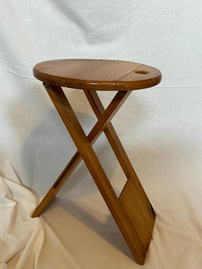 Tabouret pliant vintage « Suzy », Enlèvement, Comme neuf