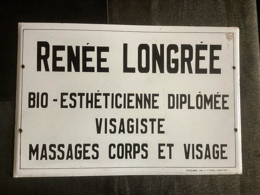 Belle assiette en émail - Renee Longree Bio Estheticienne, Enlèvement ou Envoi