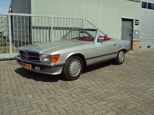 Mercedes-Benz SL 2.7 280 SL AUT 1978 Grijs Loopt niet lekker, Auto's, Automaat, Achterwielaandrijving, Cabriolet, Overige kleuren