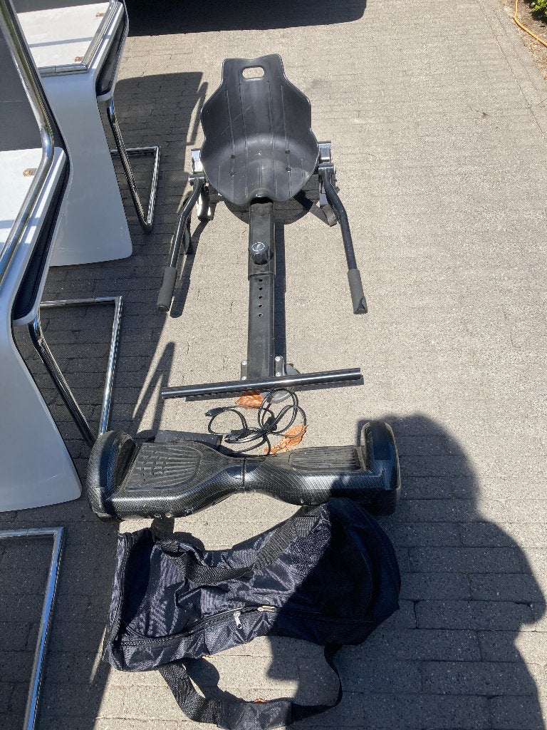 hooverboard met bijhorend zitje, Enlèvement, Utilisé