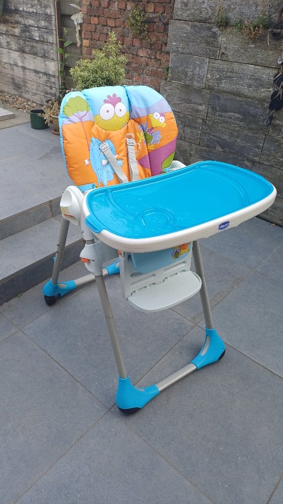 chicco kinderstoel, Kinderen en Baby's, Kinderstoelen, Gebruikt, Inklapstoel, Afneembaar eetblad, Gordel(s), Stoelverkleiner, Ophalen