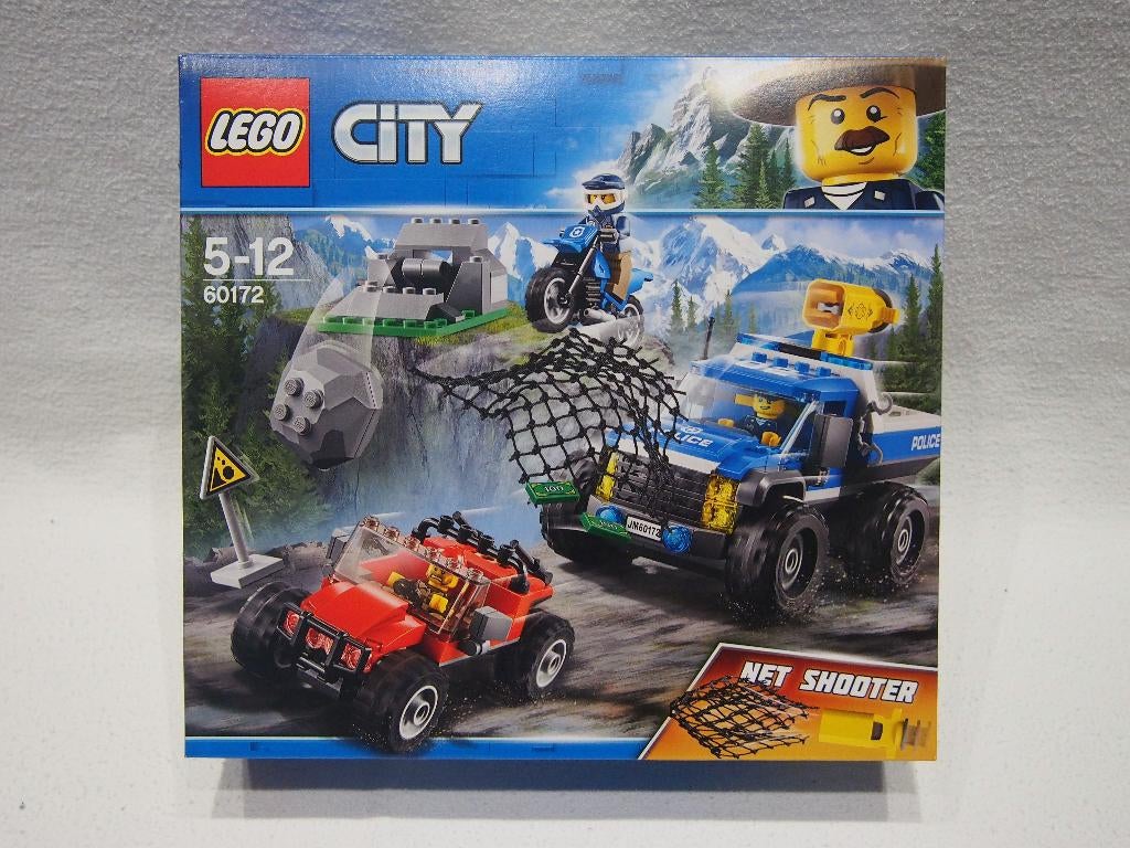 Lego City Set 60172 Modderwegachtervolging, Ophalen, Zo goed als nieuw, Complete set, Lego