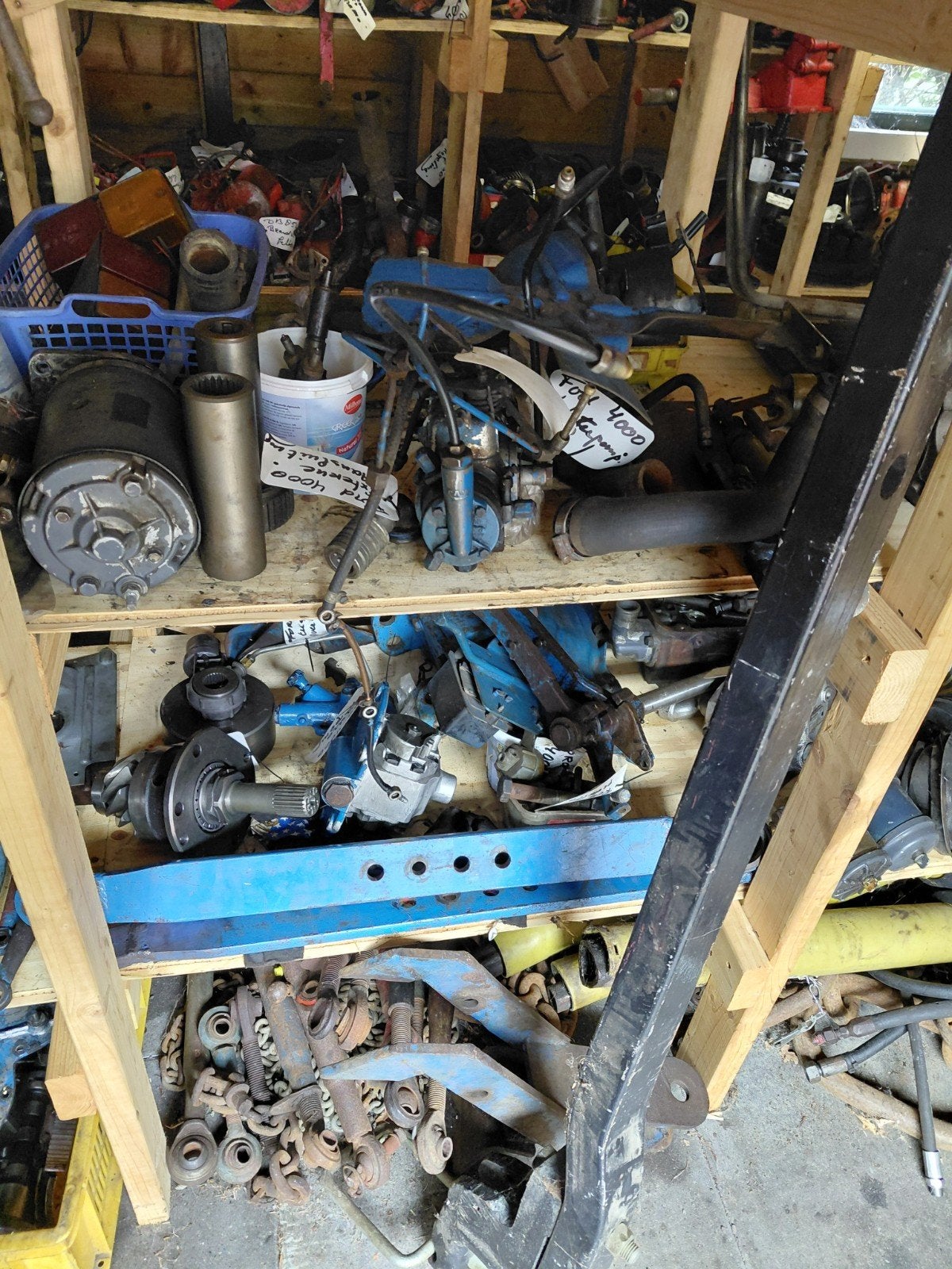ford 4000 4600 onderdelen tractor, Ophalen