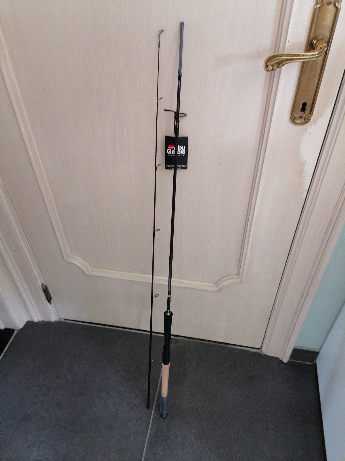 ABU GARCIA TORMENTOR SPIN 2.10M. CARBON . NIEUW, Watersport en Boten, Hengelsport | Algemeen, Ophalen of Verzenden, Nieuw, Werphengel