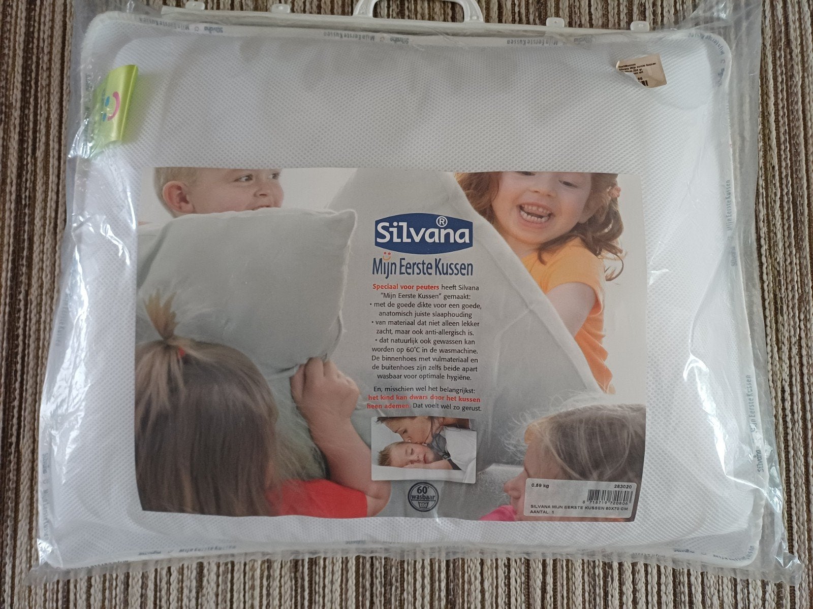 Hoofdkussen Silvana - NIEUW, Ophalen, Jongetje of Meisje, Wit, Nieuw