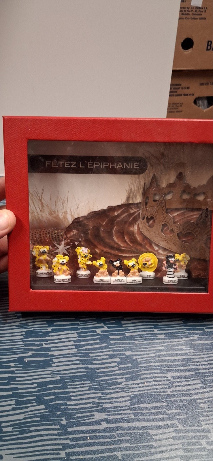 fèves marsupilami coffret franquin, Enlèvement ou Envoi