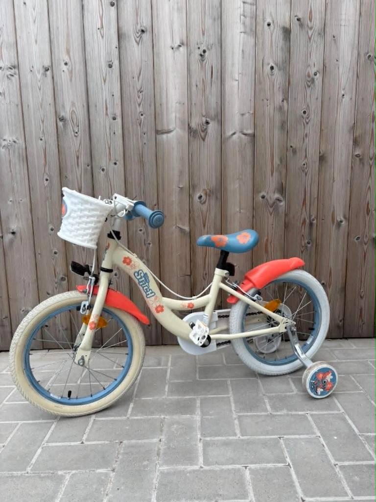 Vélo Disney Stitch 14 pouces pour enfants, Vélos & Vélomoteurs, Stabilisateurs, Frein à rétropédalage, Comme neuf, Enlèvement
