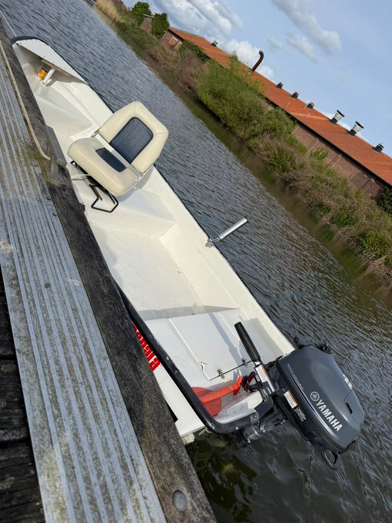 vissersbootje 4pk, Watersport en Boten, Ophalen, Zo goed als nieuw