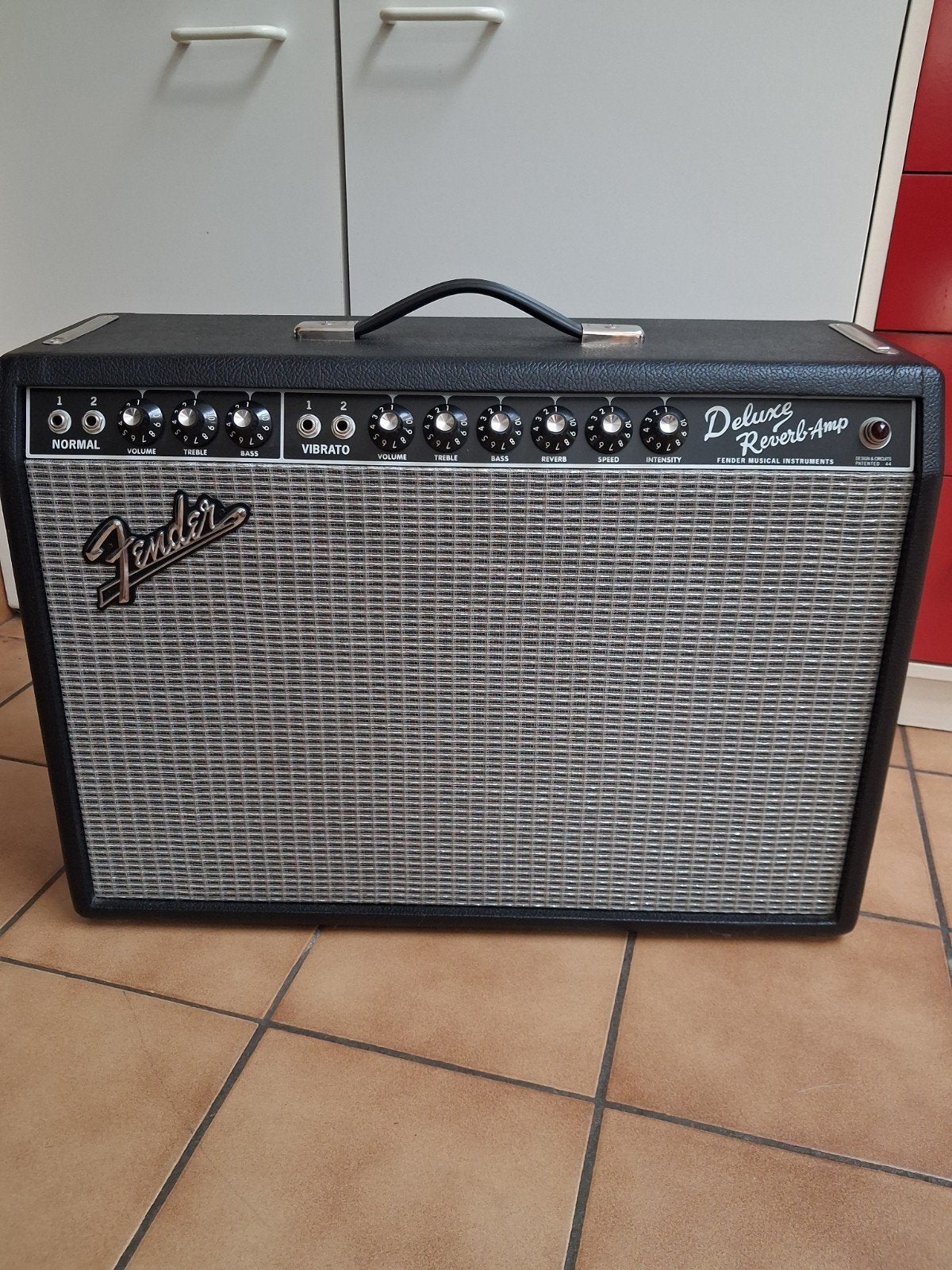 fender deluxe reverb ri blackface, Muziek en Instrumenten, Versterkers | Bas en Gitaar, Ophalen, Zo goed als nieuw, Gitaar, Minder dan 50 watt