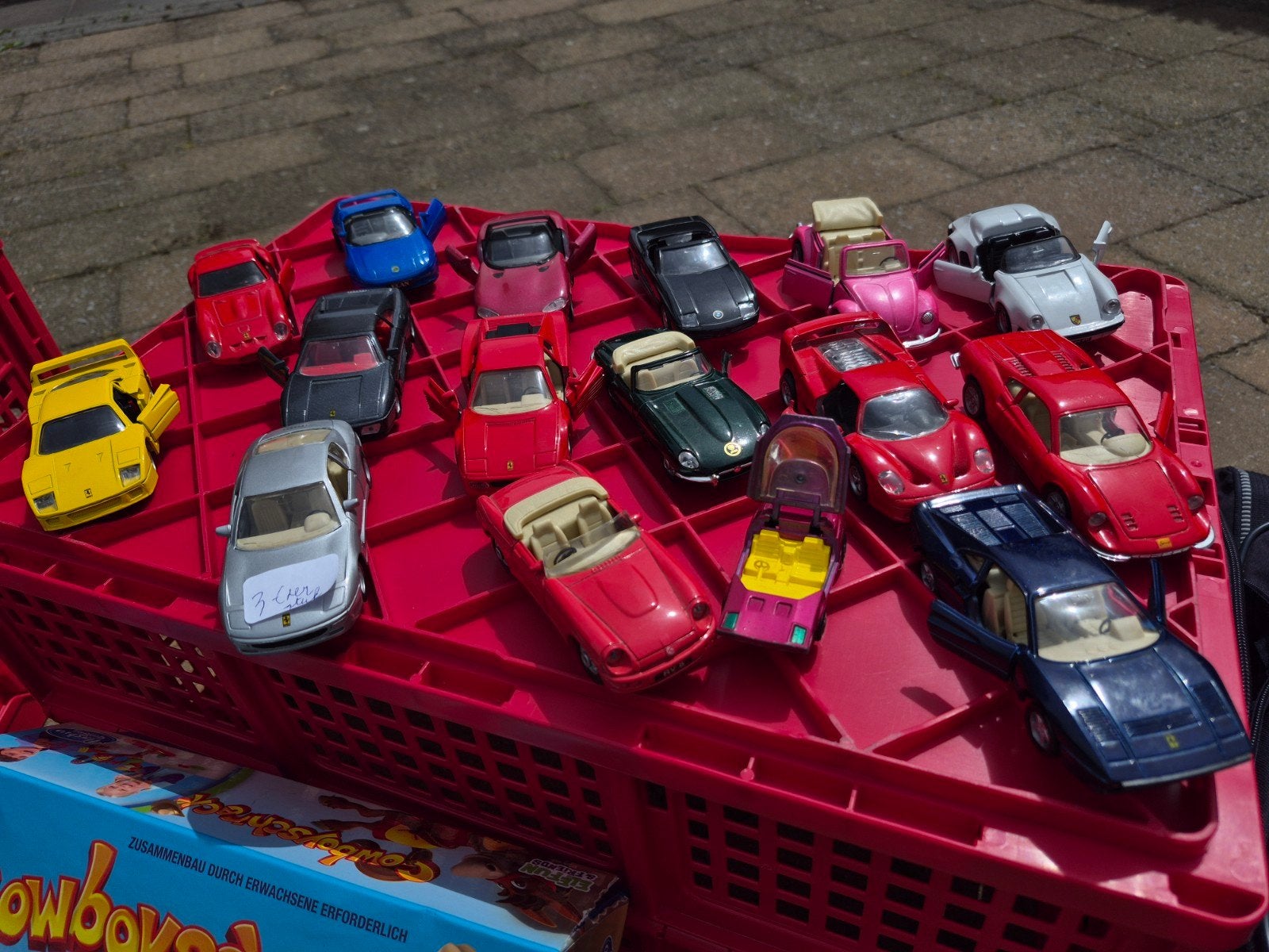 Auto's miniatuur, Ophalen