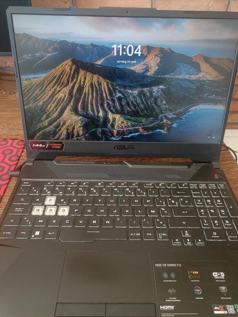 Asus tuf f15 fx506hf-hn018 gaming laptop, Ophalen, Asus, 15 inch, 512 GB