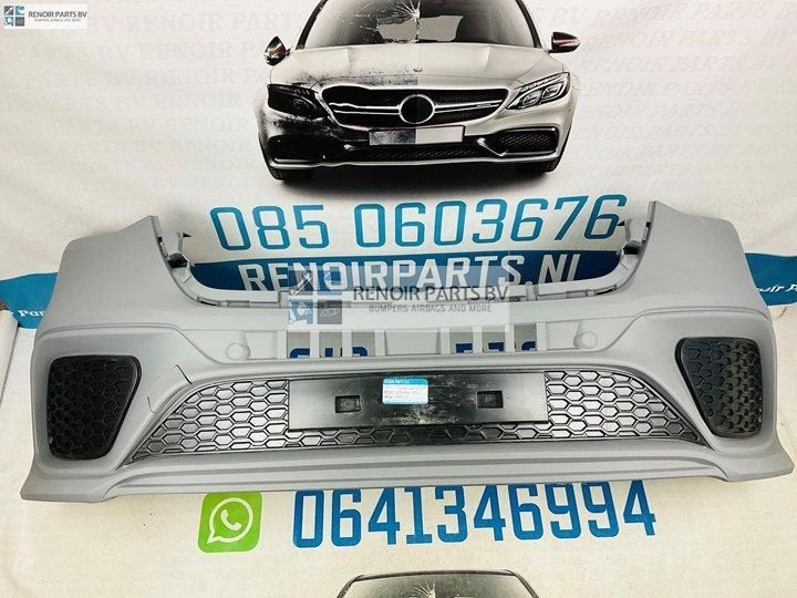 W907 AMG SPORT BUMPER MERCEDES SPRINTER 2019-2024 VOORBUMPER, Gebruikt, -, Voor, -