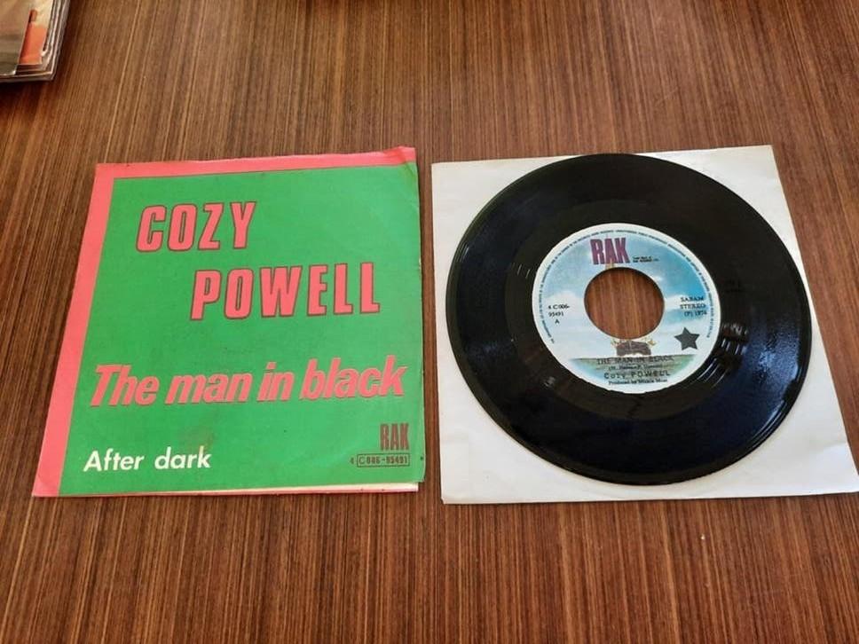 Cozy Powell The man in black/ After dark, Ophalen of Verzenden