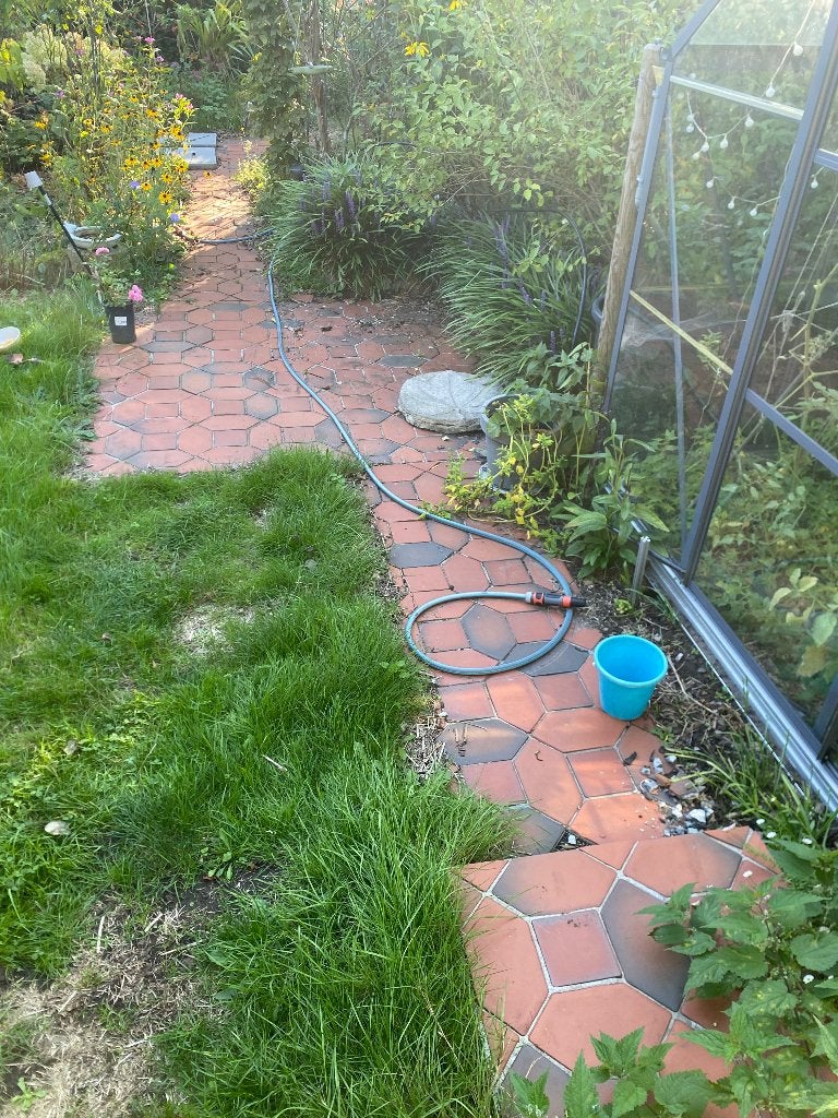 Buitentegel, Ophalen, Gebruikt, Keramiek
