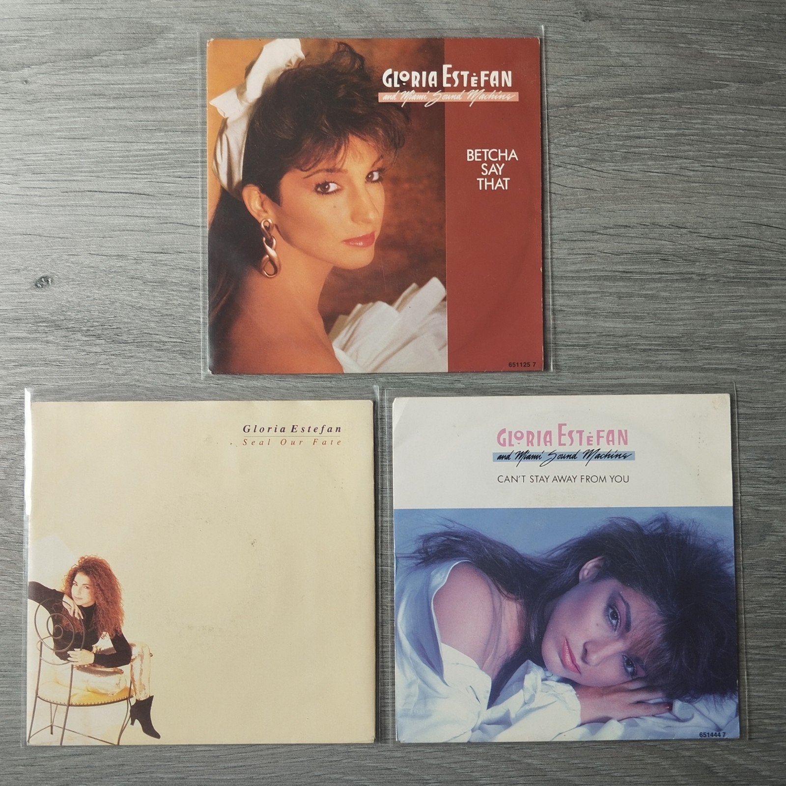 Gloria Estefan : Lot disques 45T occasion, CD & DVD, Utilisé, 7 pouces, Envoi, Single
