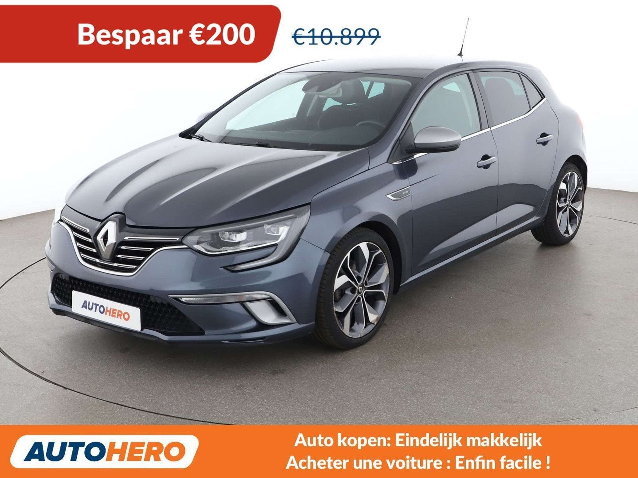 Renault Mégane 1.2 TCe Energy GT Line, Autos, 1197 cm³, Argent ou Gris, Noir, 5 portes