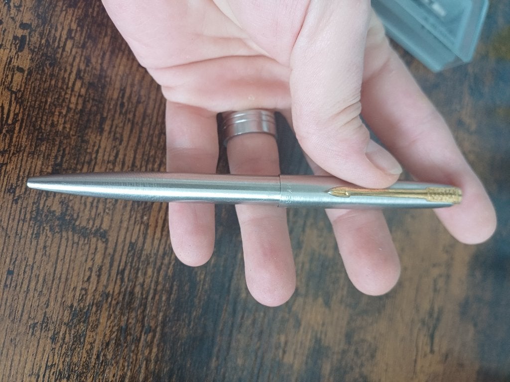 Parker - 3 navulbare balpennen, Verzamelen, Met doosje, Ophalen of Verzenden, Zo goed als nieuw, Parker
