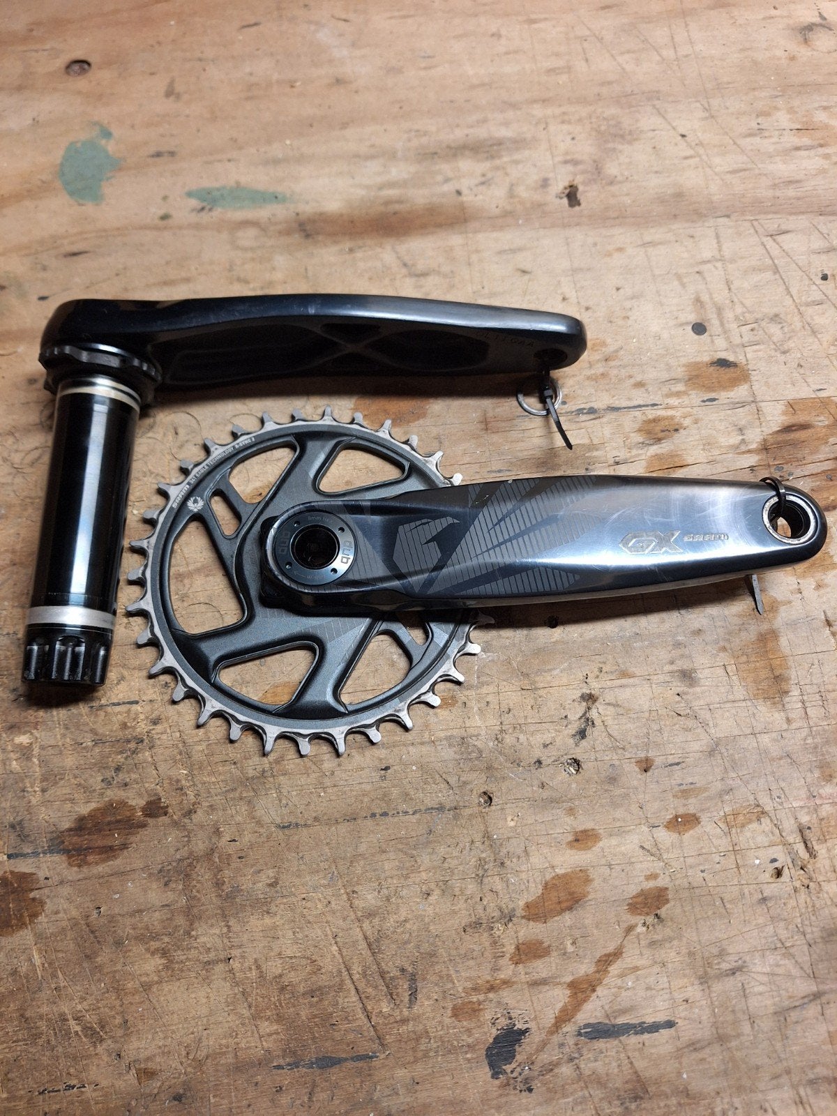 SRAM GX TRAPAS, Ophalen